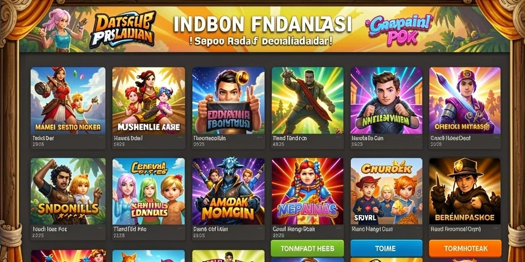 Karakter unik yang bisa dipilih sesuai selera.