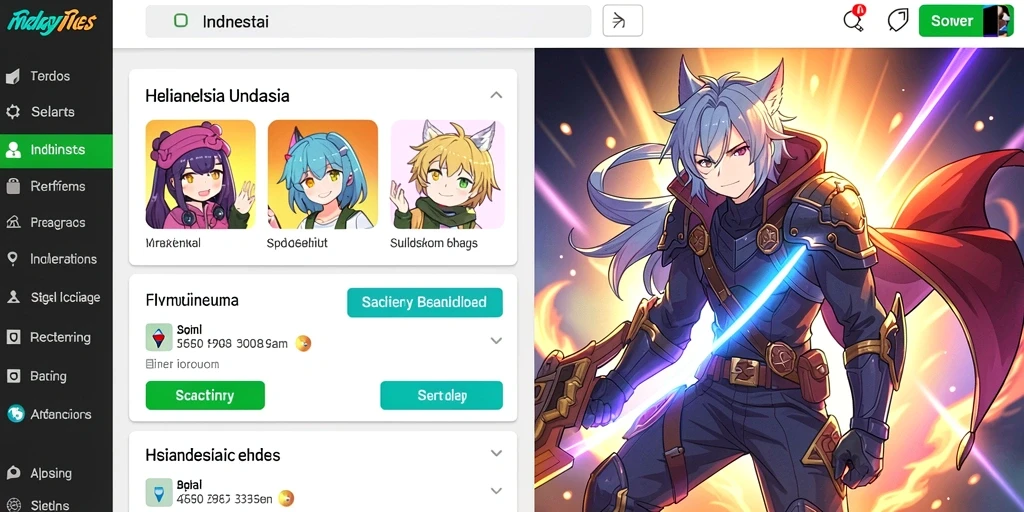 Screenshot 3: Fitur komunitas untuk berinteraksi dengan pemain lain.