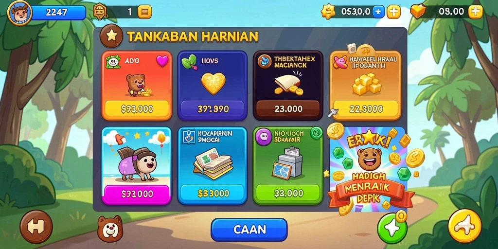 Tantangan seru yang membuat ketagihan.